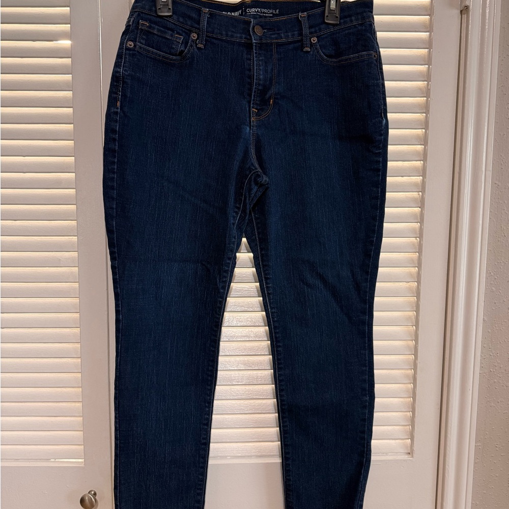 Old Navy Dark Blue Skinny Jeans